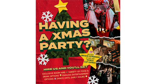 Picture for Christmas Party Nights + World Cup Private Screening